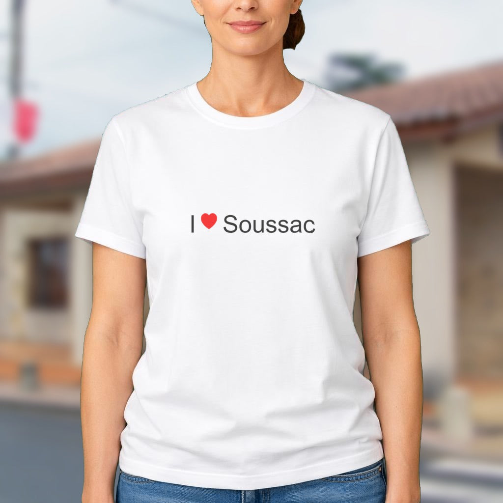 T-shirt I love soussac