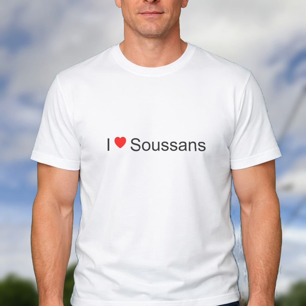 T-shirt I love soussans