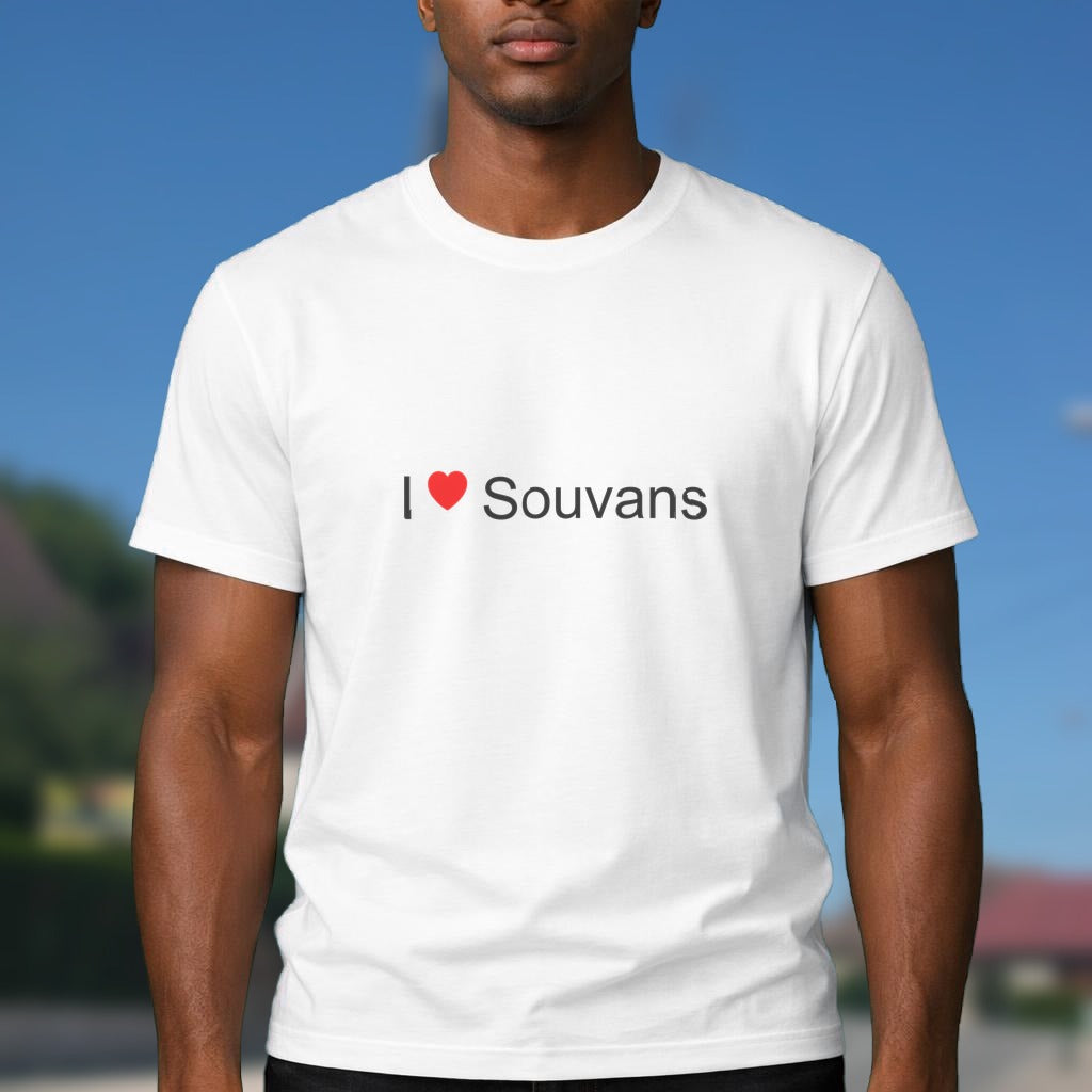 T-shirt I love souvans