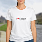T-shirt I love spézet