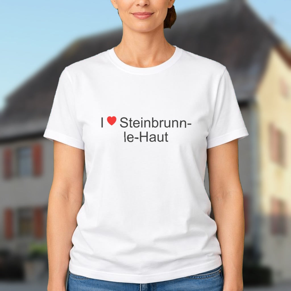 T-shirt I love steinbrunn-le-haut