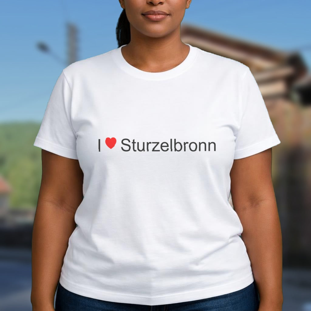 T-shirt I love sturzelbronn