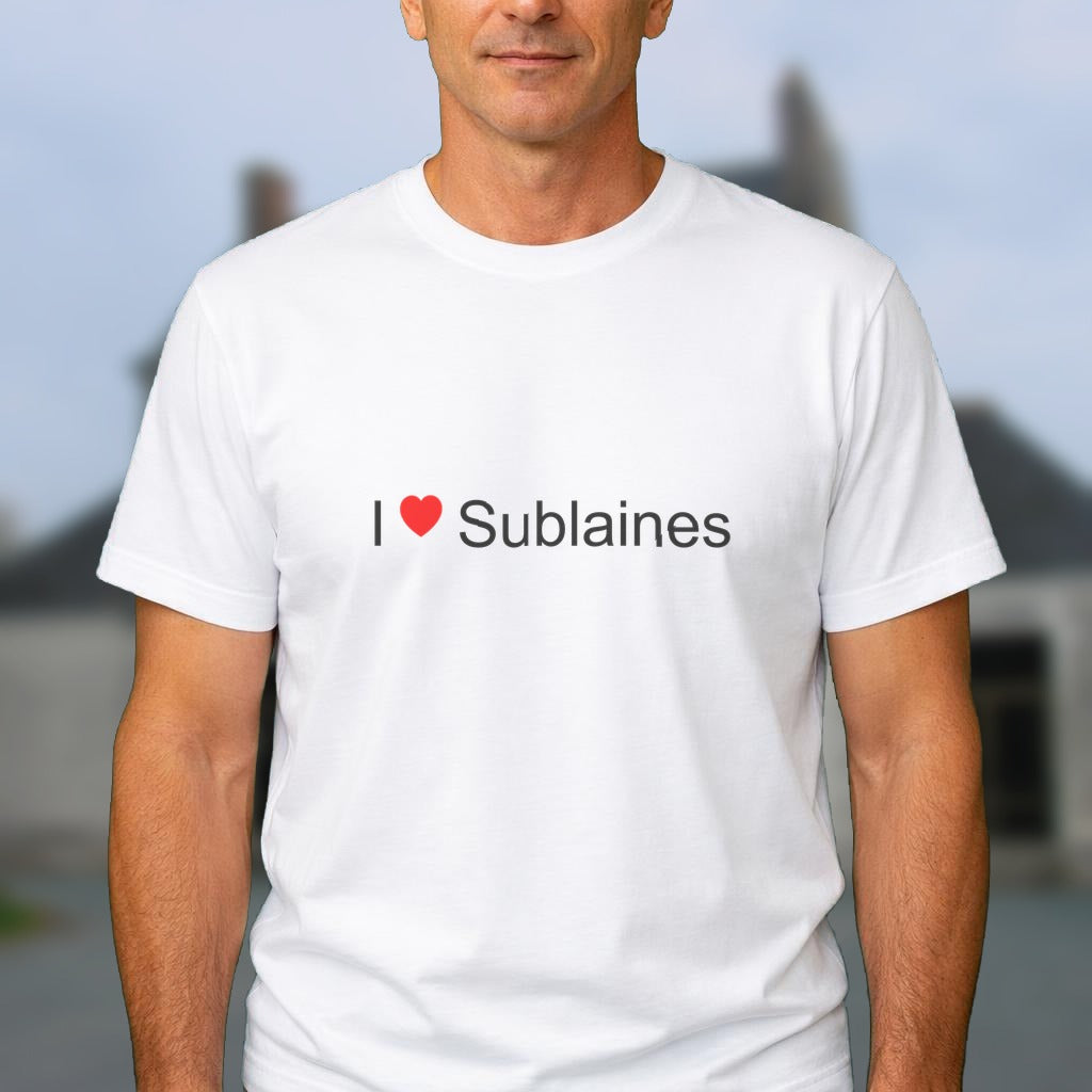 T-shirt I love sublaines