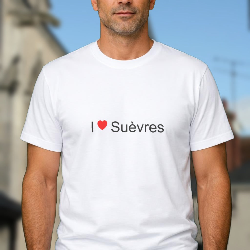 T-shirt I love suèvres