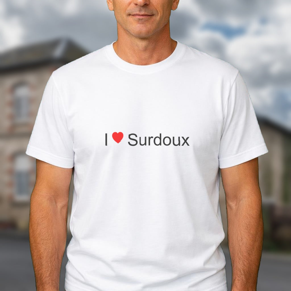 T-shirt I love surdoux