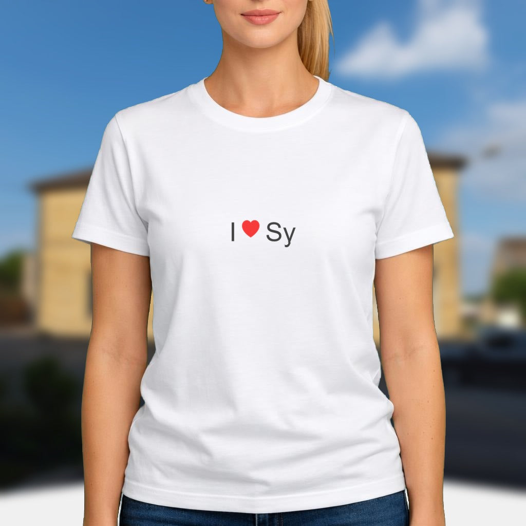 T-shirt I love sy