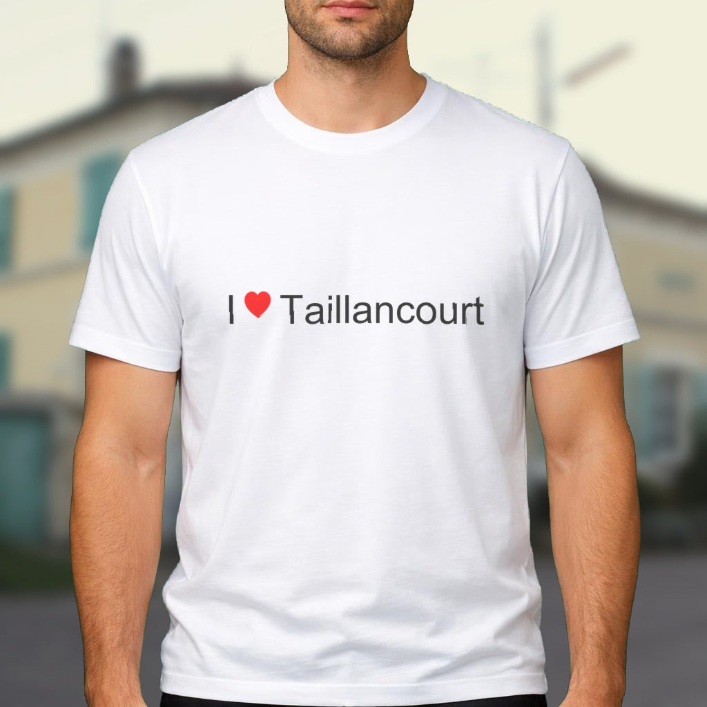 T-shirt I love taillancourt