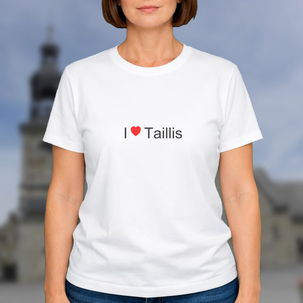 T-shirt I love taillis