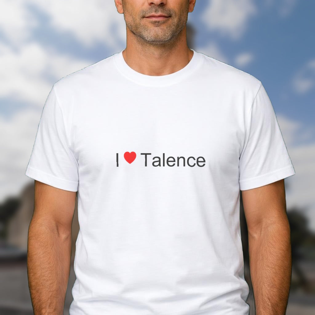 T-shirt I love talence