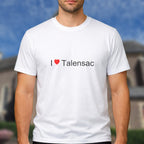 T-shirt I love talensac
