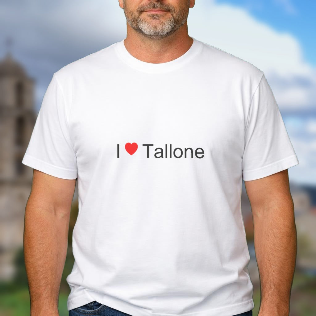 T-shirt I love tallone