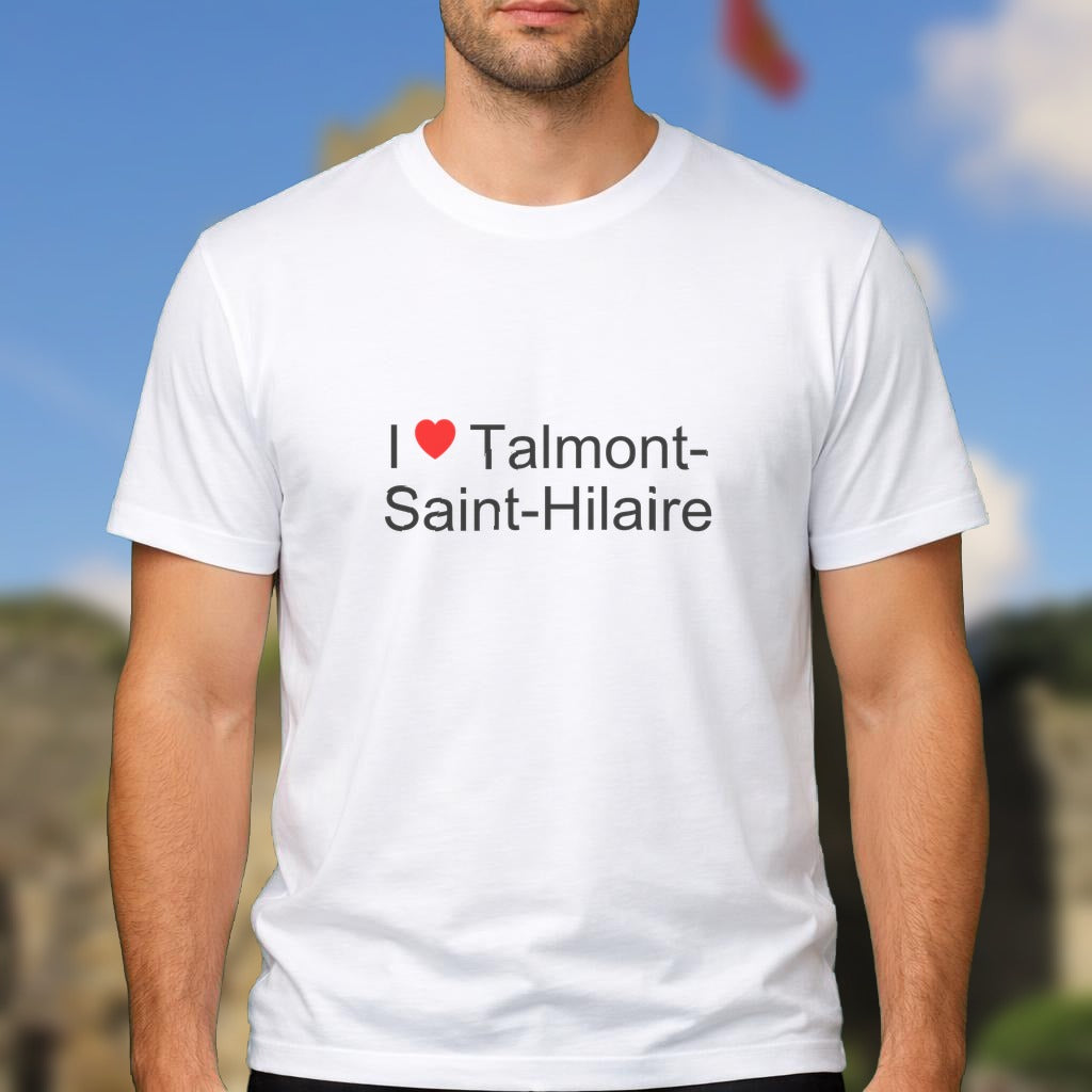 T-shirt I love talmont-saint-hilaire