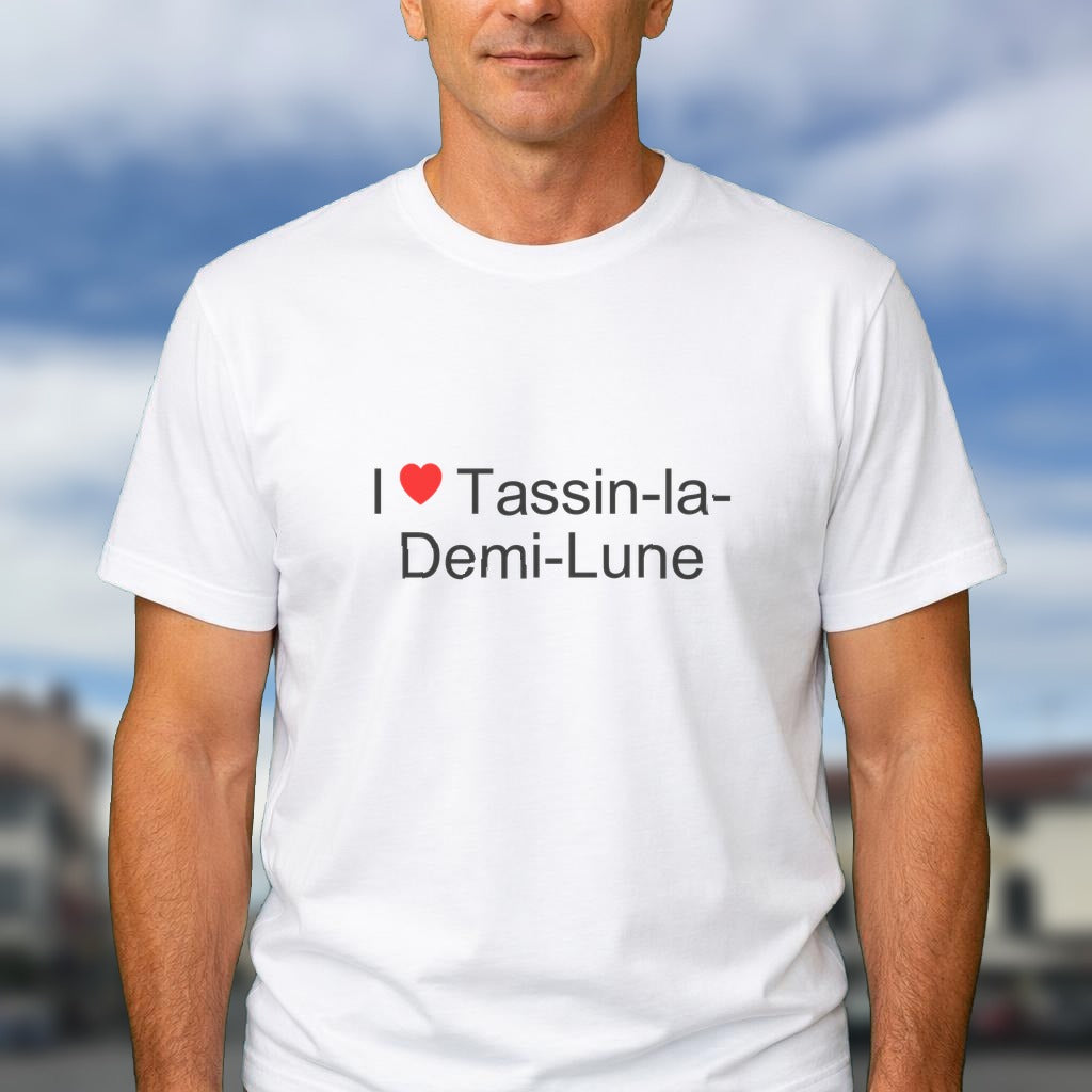 T-shirt I love tassin-la-demi-lune