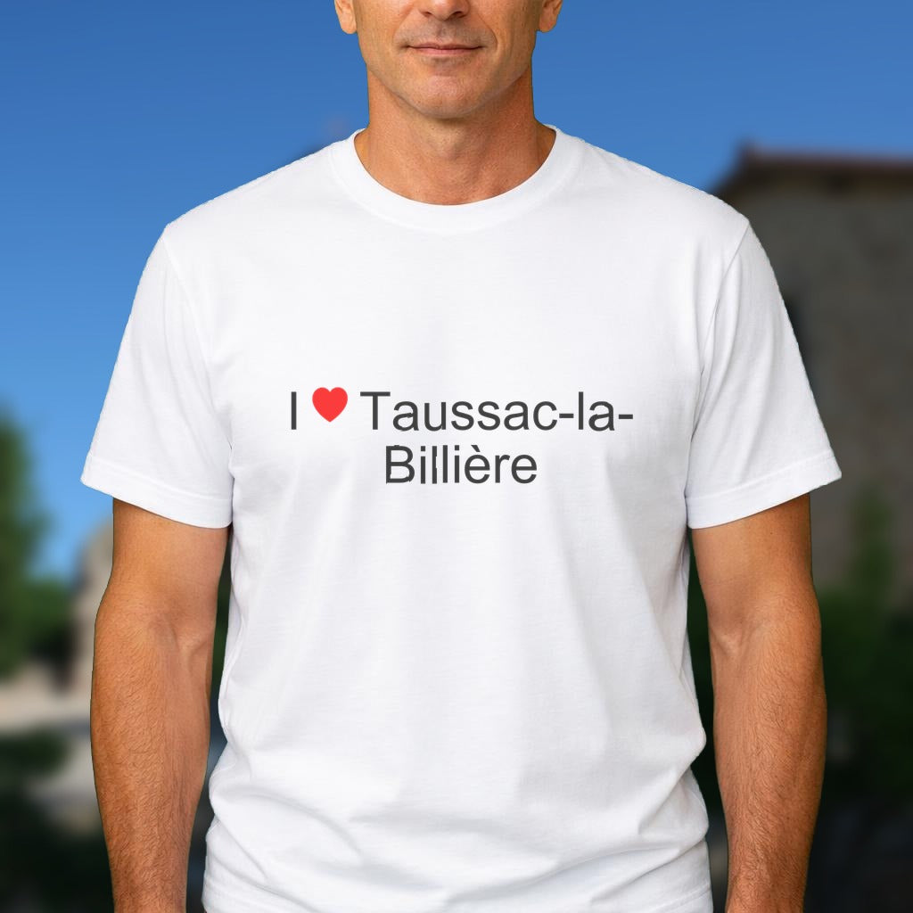 T-shirt I love taussac-la-billière