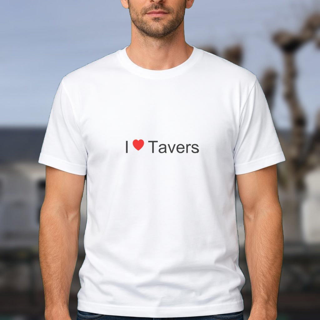 T-shirt I love tavers