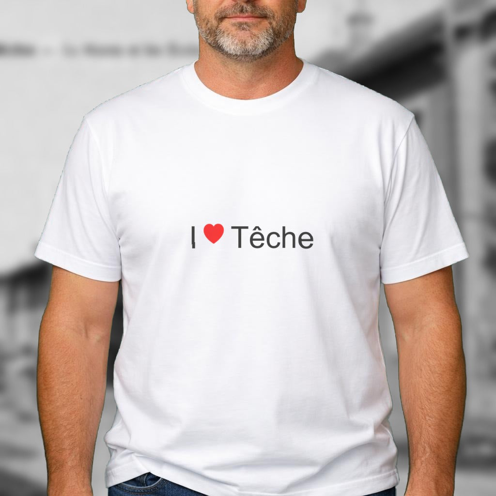 T-shirt I love têche