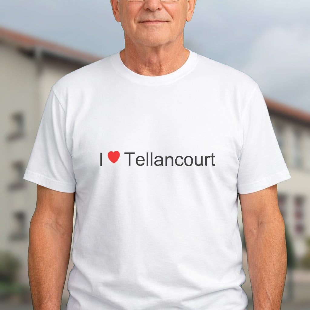 T-shirt I love tellancourt