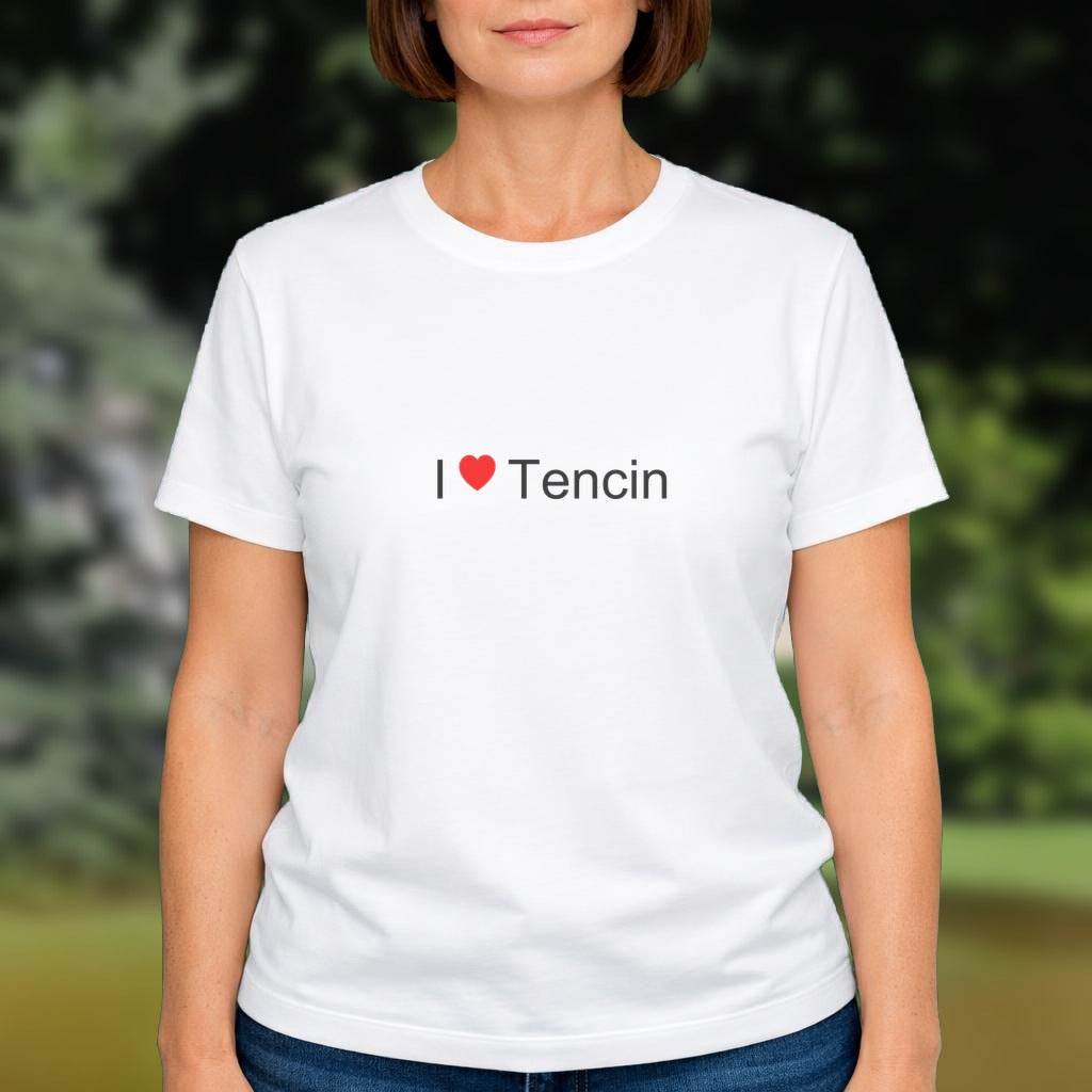 T-shirt I love tencin