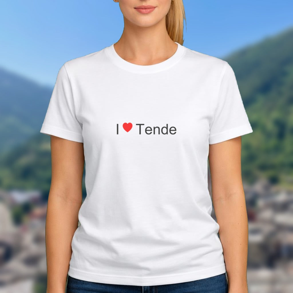 T-shirt I love tende