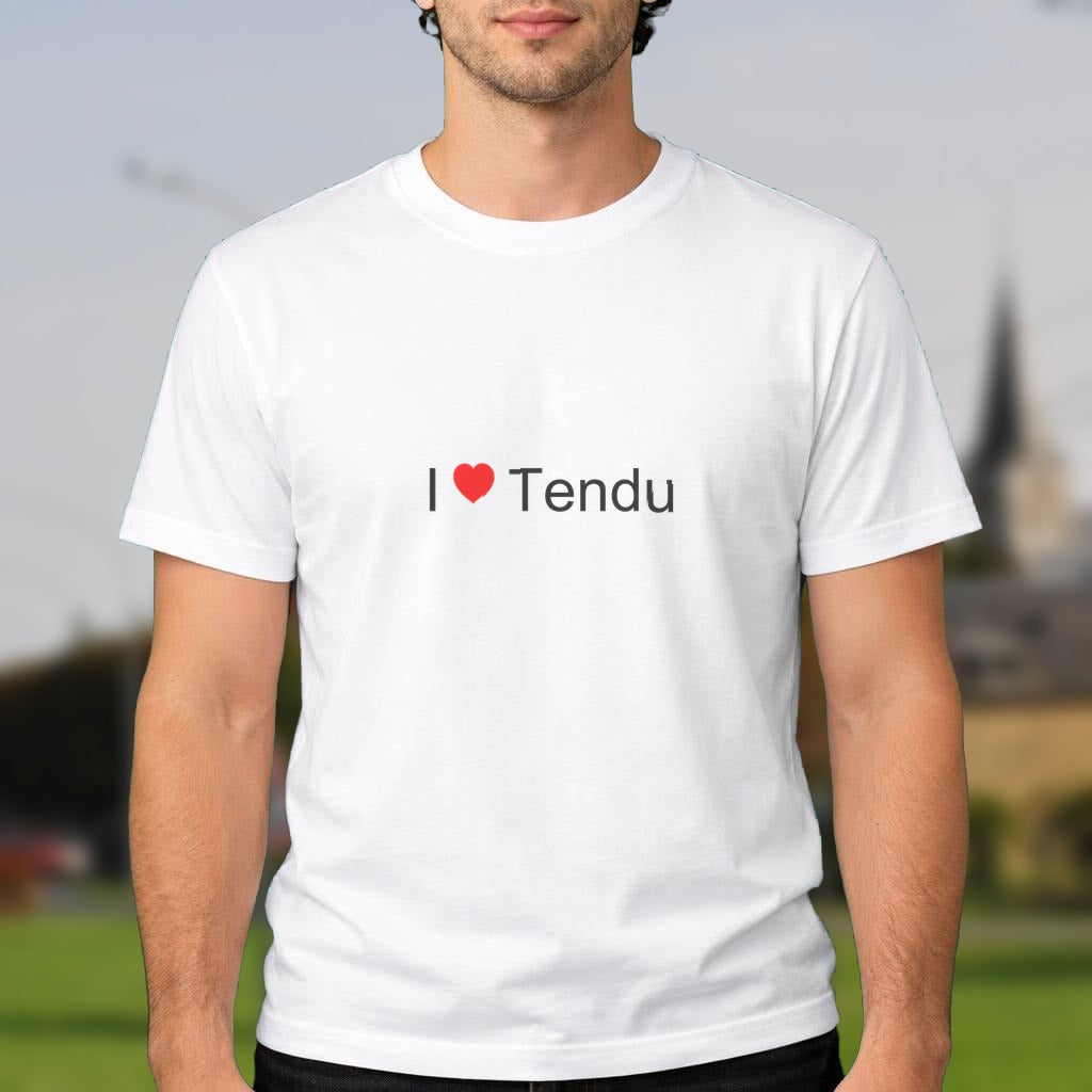 T-shirt I love tendu