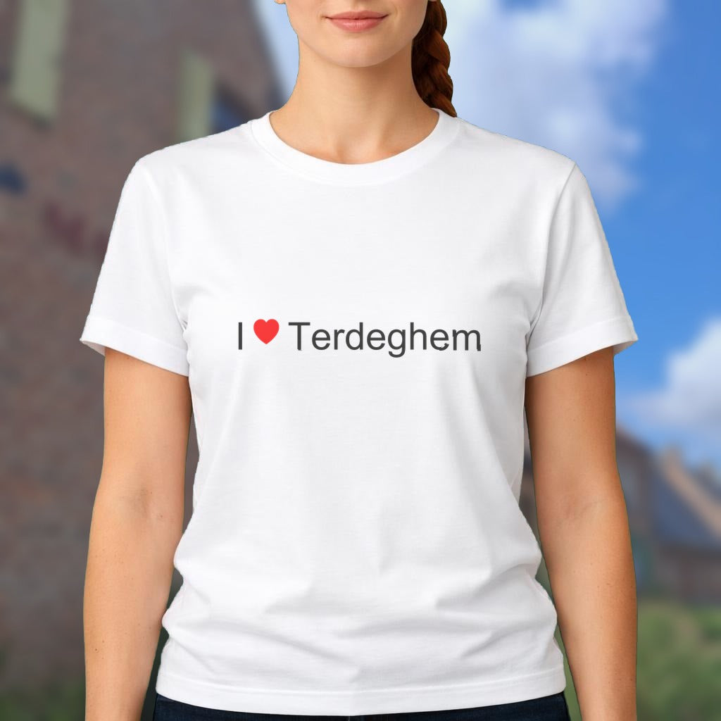 T-shirt I love terdeghem