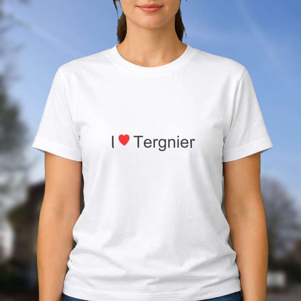 T-shirt I love tergnier