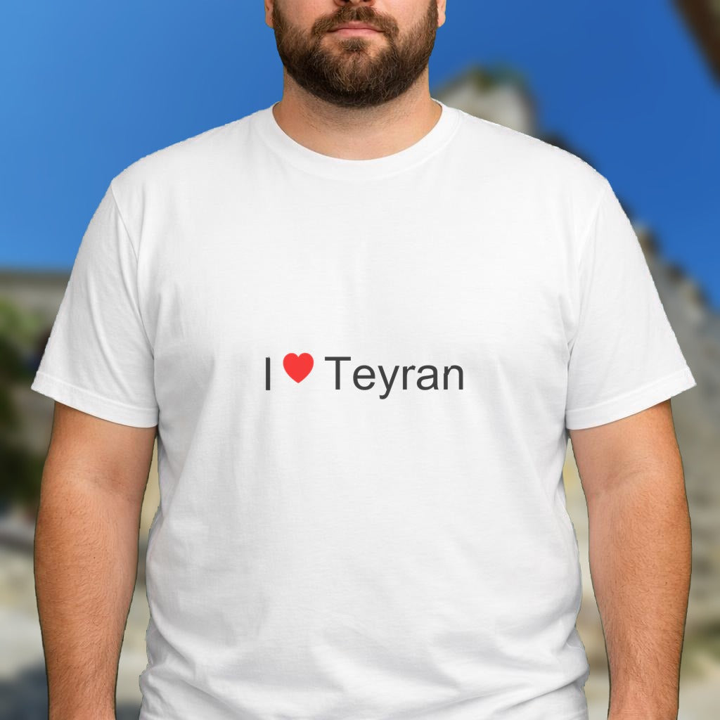 T-shirt I love teyran