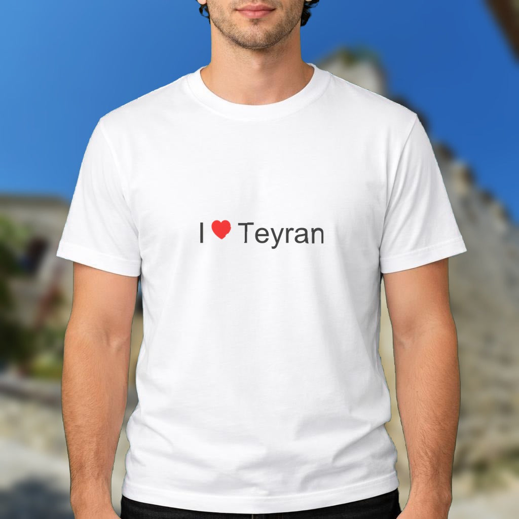 T-shirt I love teyran