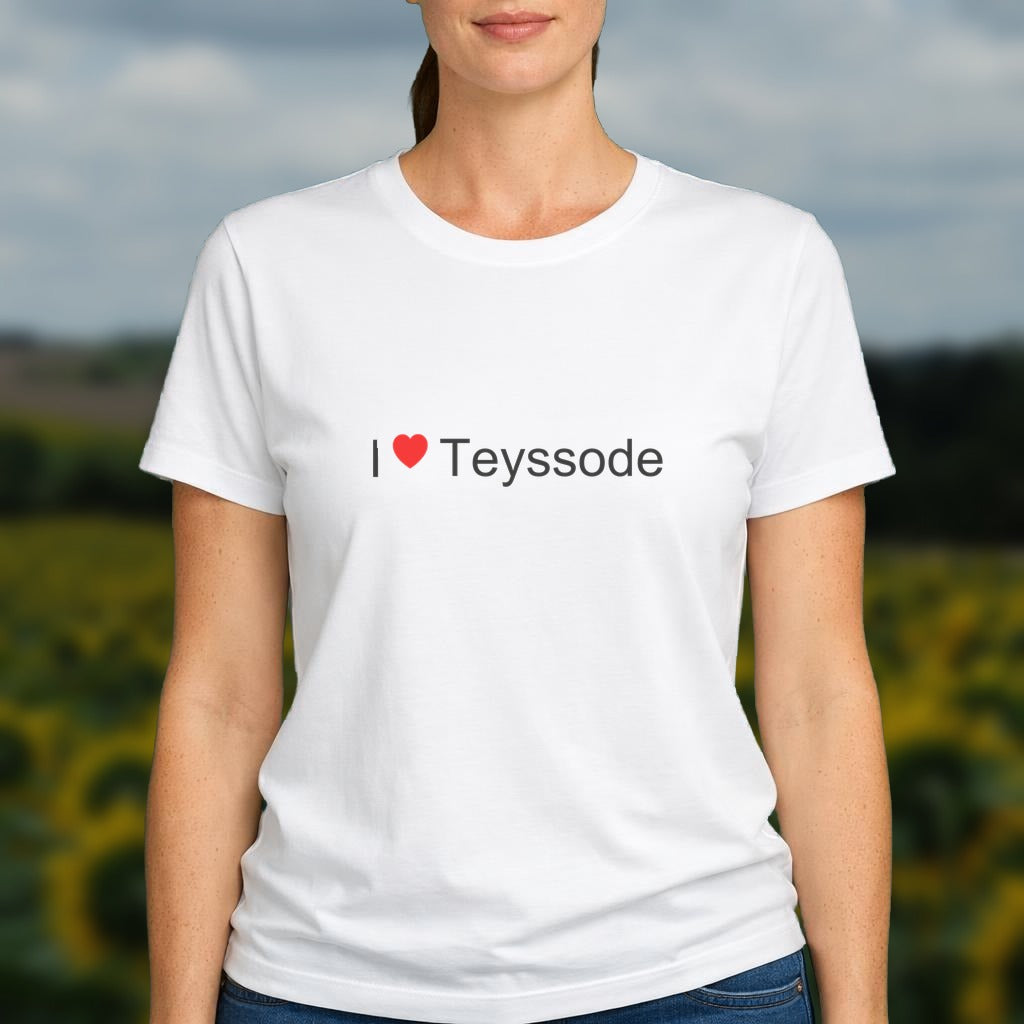T-shirt I love teyssode