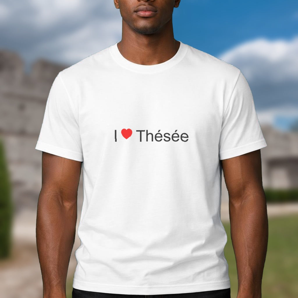 T-shirt I love thésée