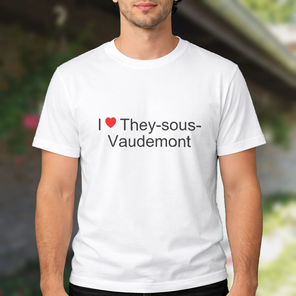 T-shirt I love they-sous-vaudemont