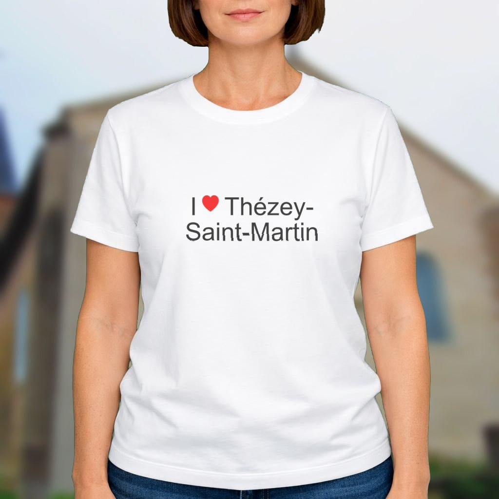 T-shirt I love thézey-saint-martin