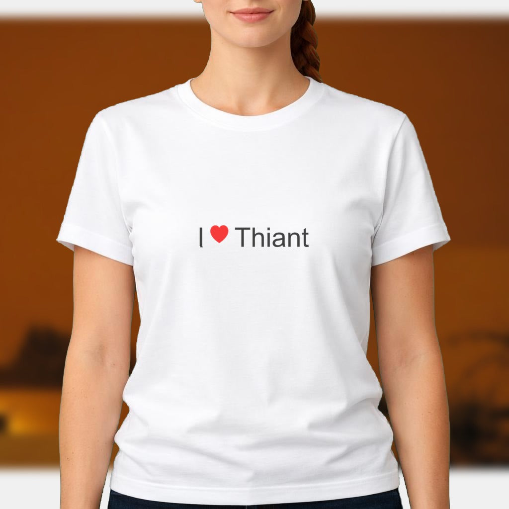 T-shirt I love thiant