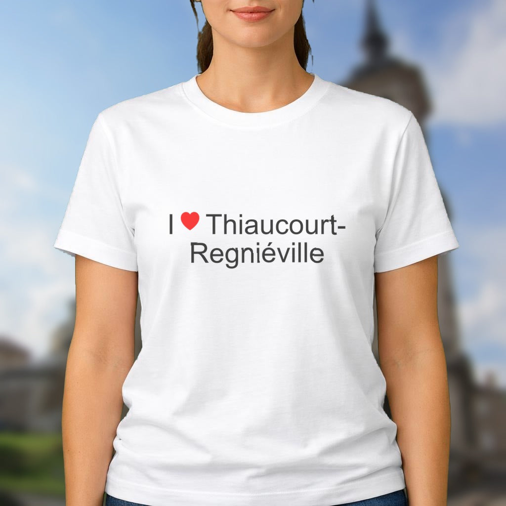 T-shirt I love thiaucourt-regniéville