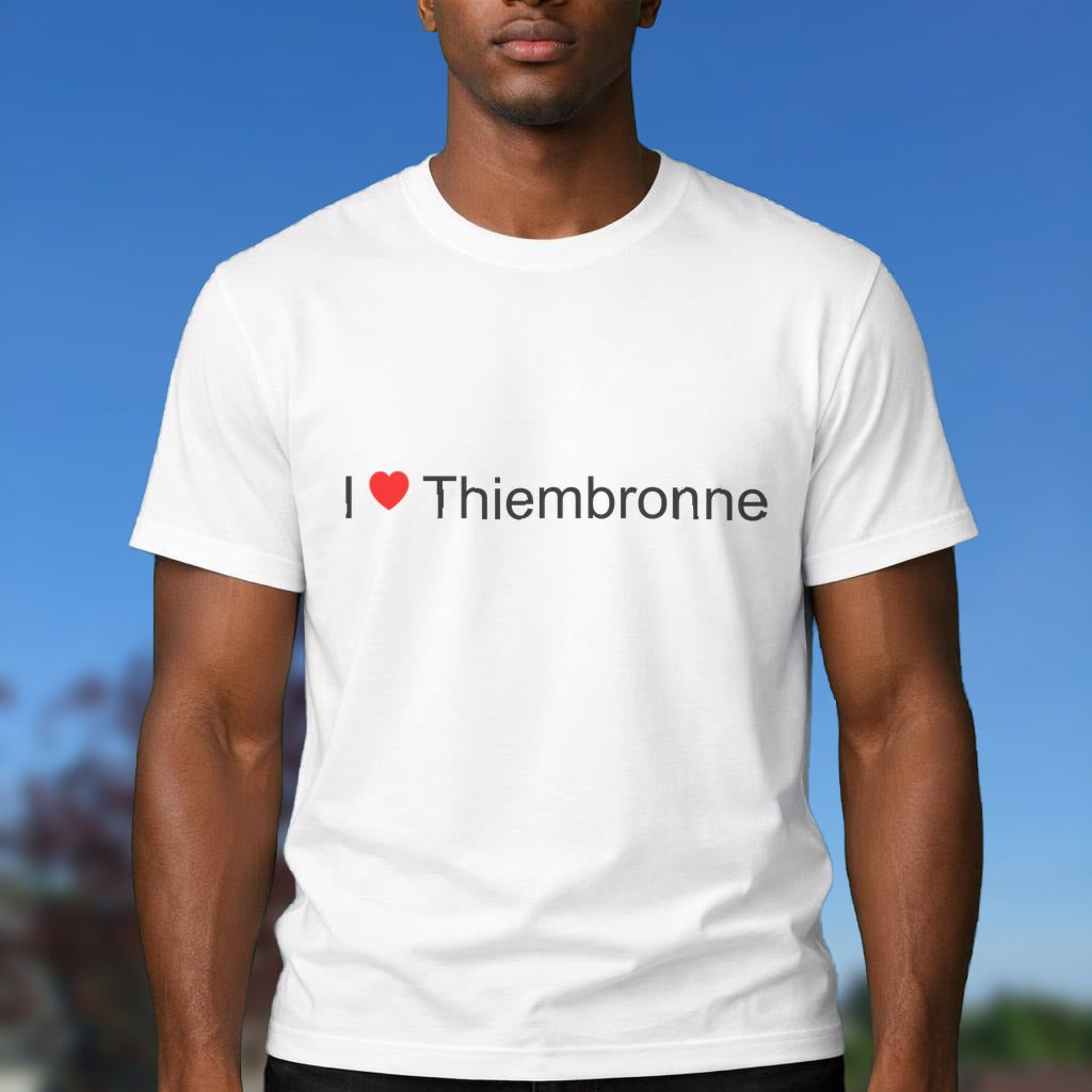 T-shirt I love thiembronne