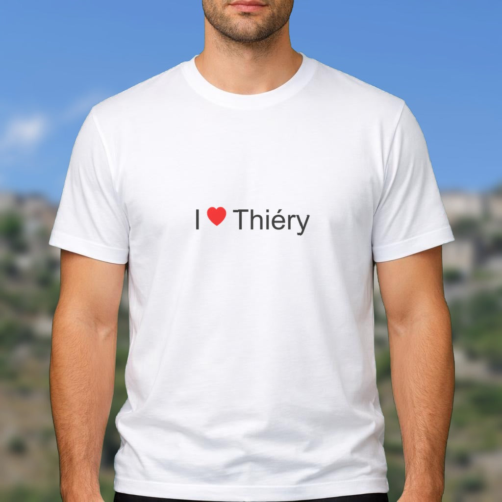 T-shirt I love thiéry