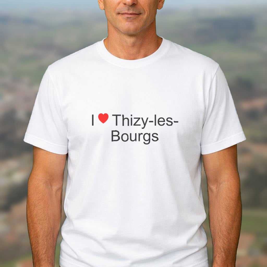 T-shirt I love thizy-les-bourgs