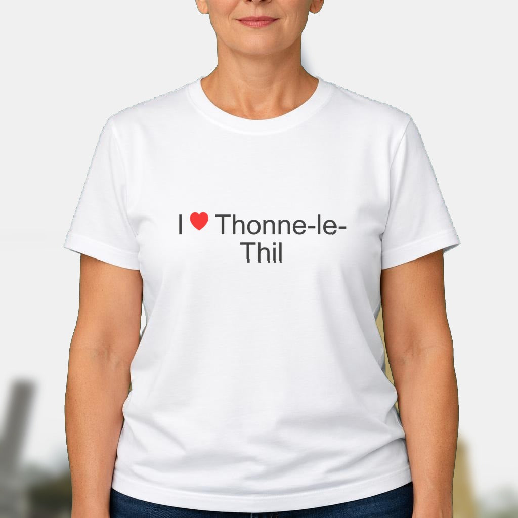 T-shirt I love thonne-le-thil