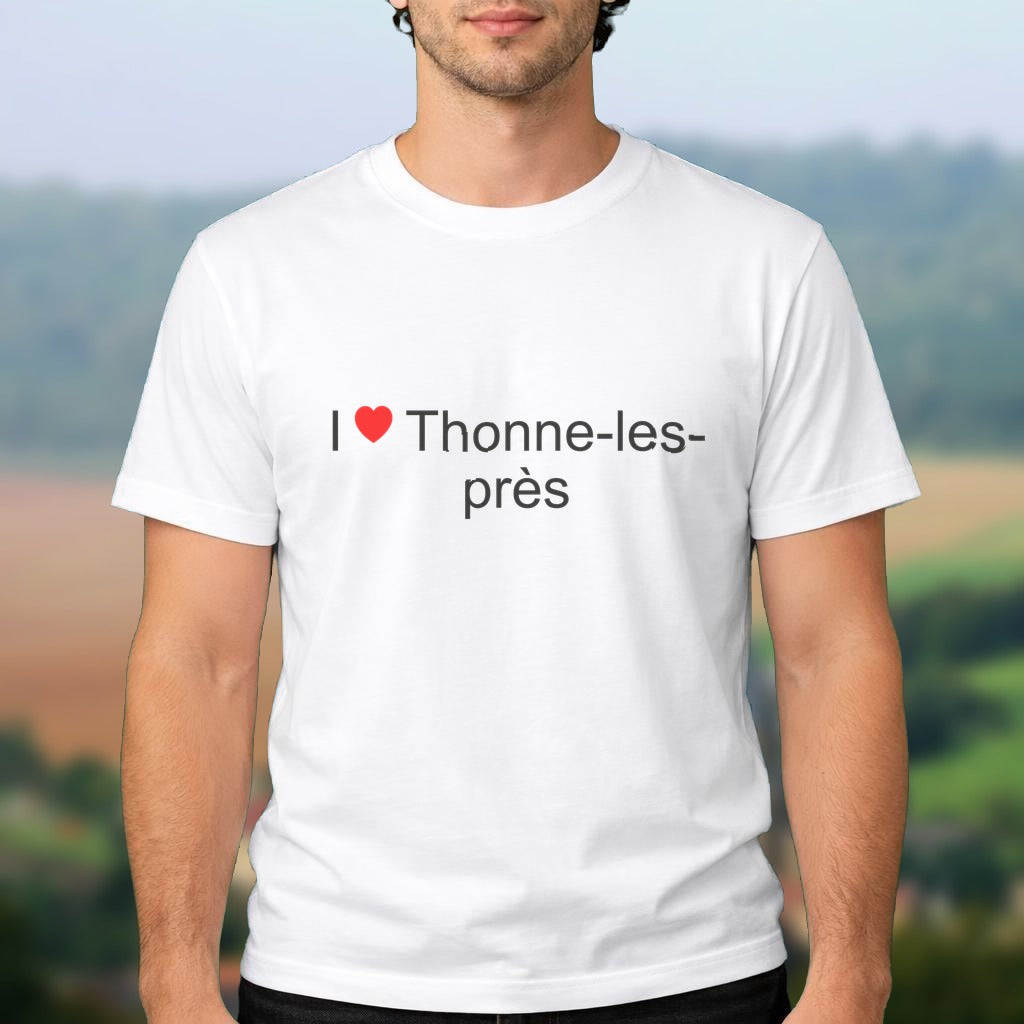 T-shirt I love thonne-les-près
