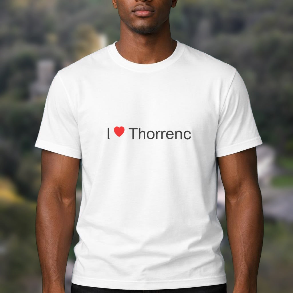 T-shirt I love thorrenc