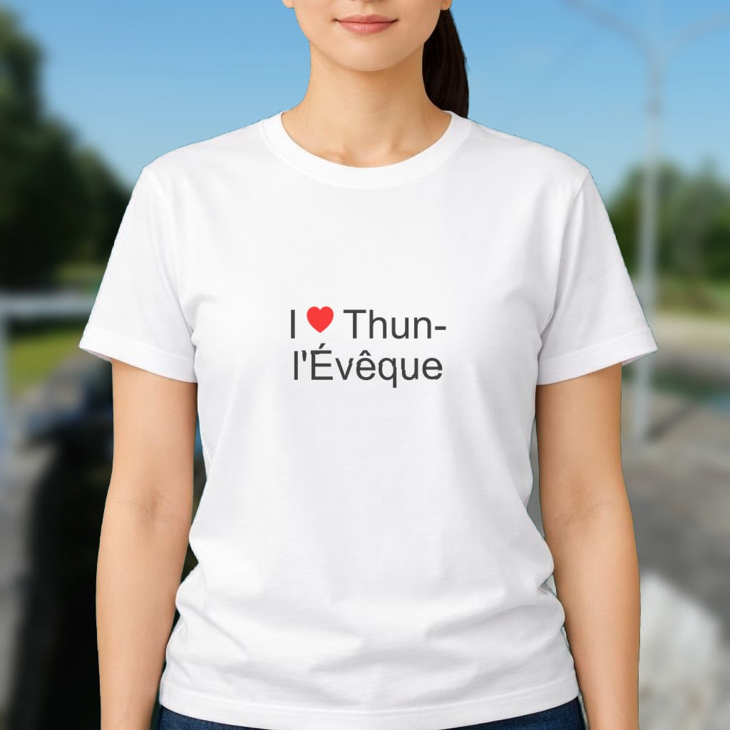 T-shirt I love thun-l'évêque