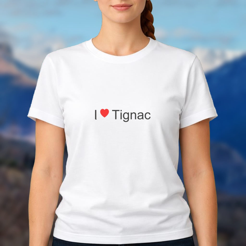 T-shirt I love tignac
