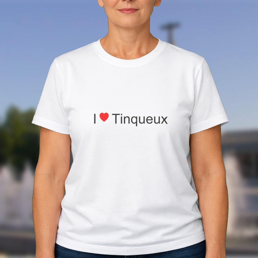 T-shirt I love tinqueux