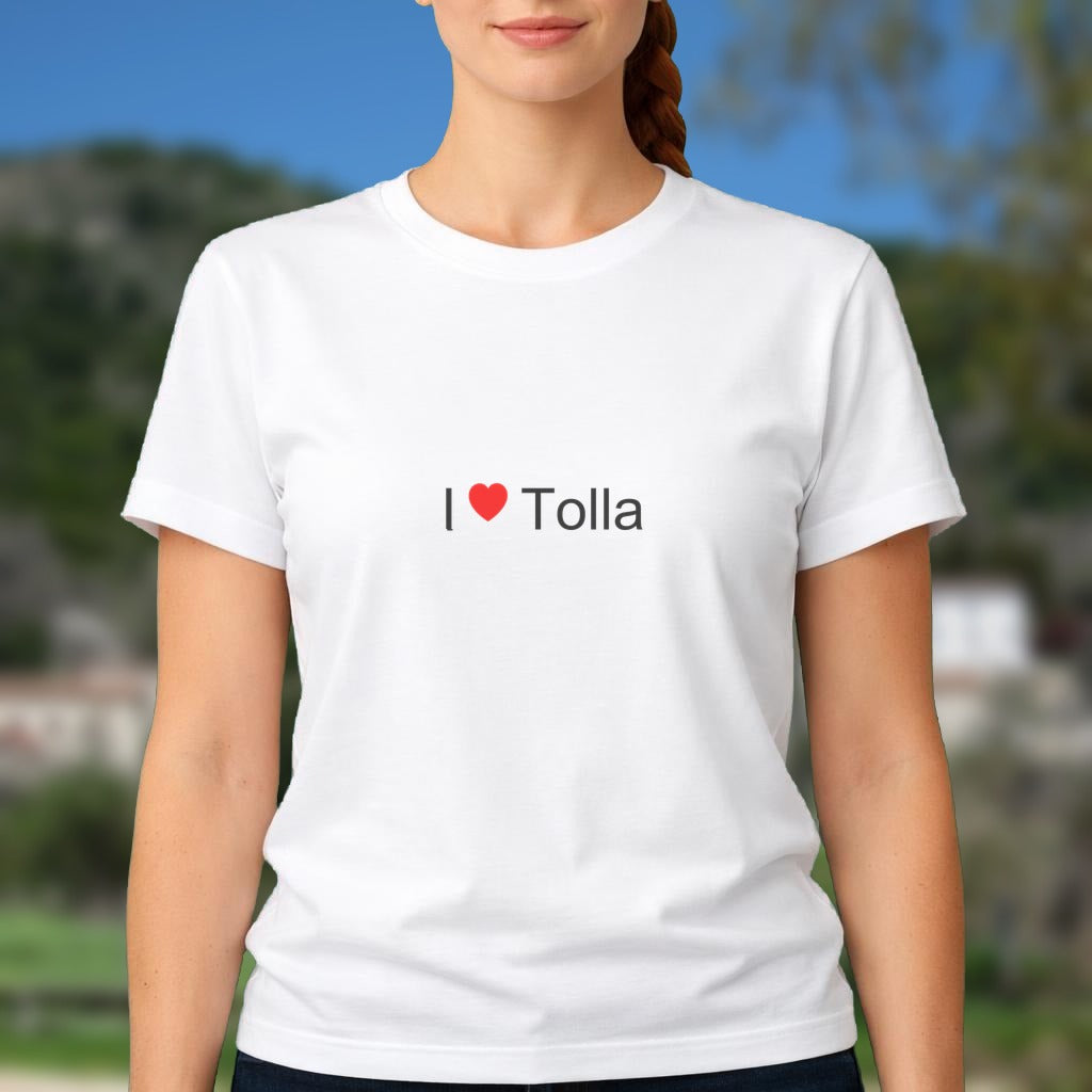 T-shirt I love tolla