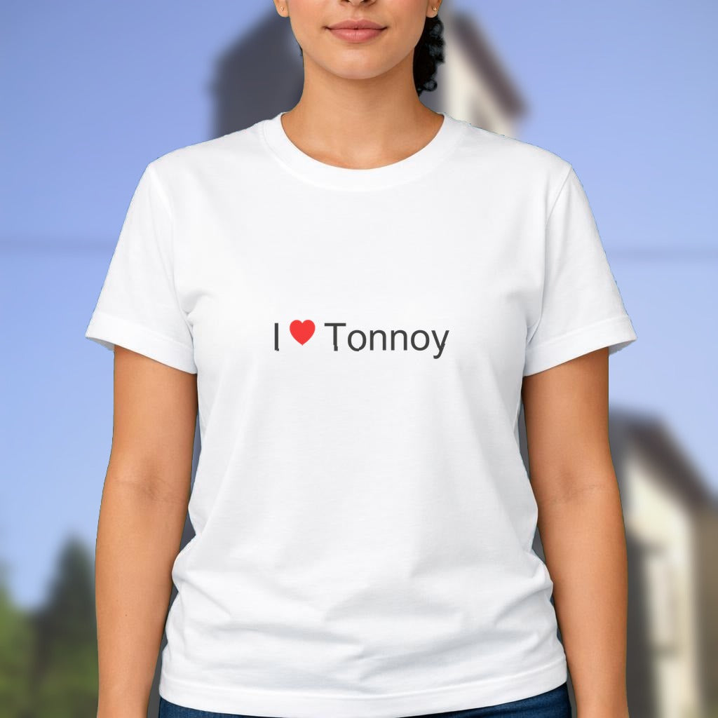T-shirt I love tonnoy