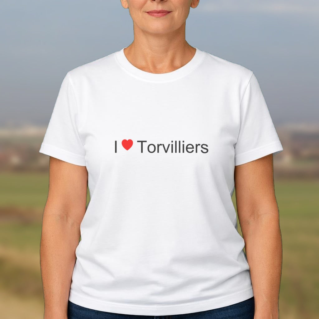 T-shirt I love torvilliers