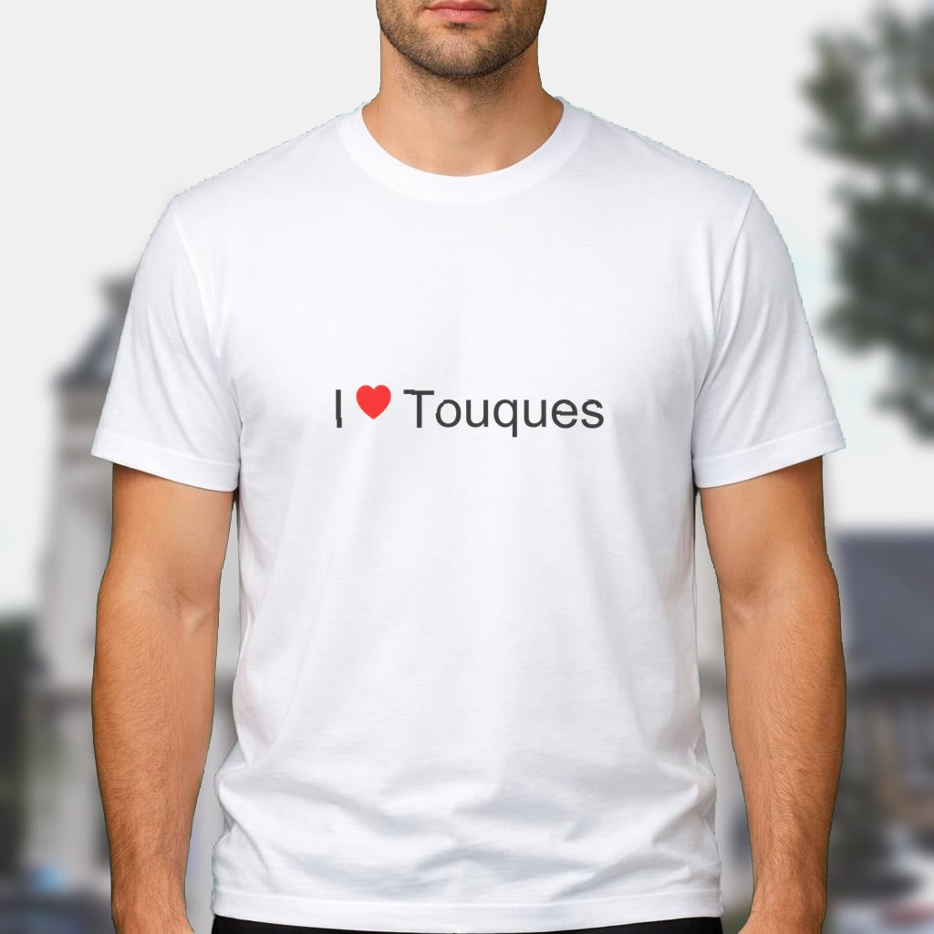 T-shirt I love touques