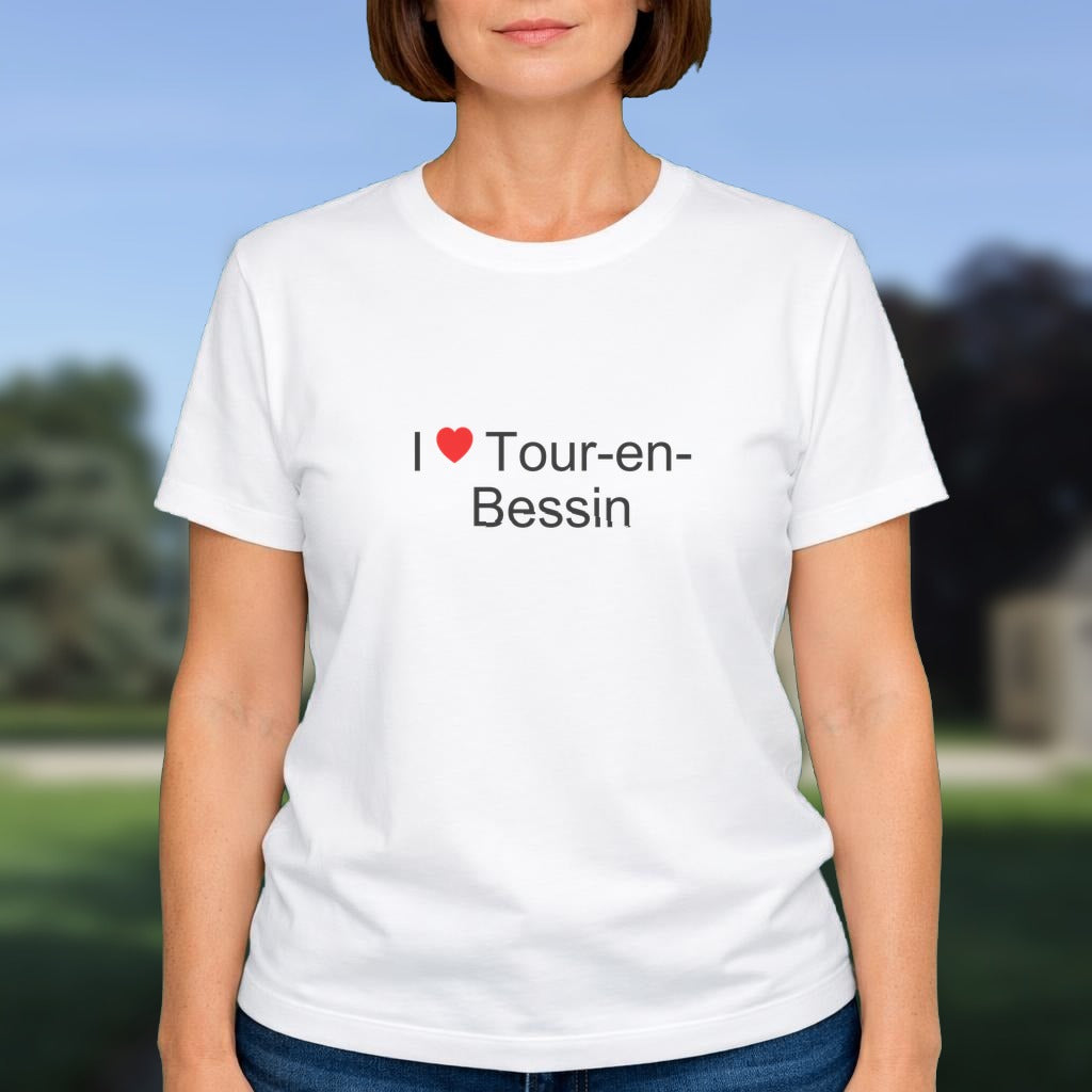 T-shirt I love tour-en-bessin