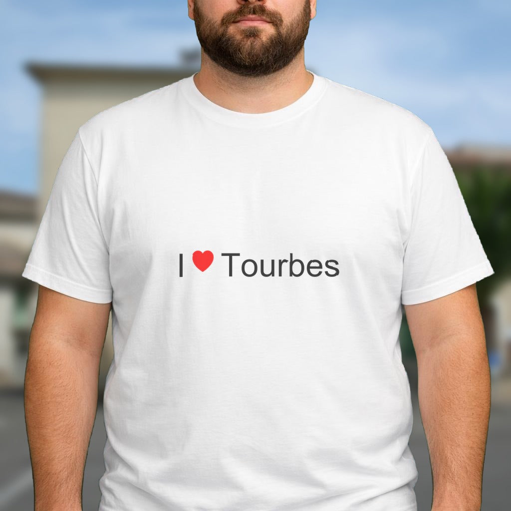 T-shirt I love tourbes