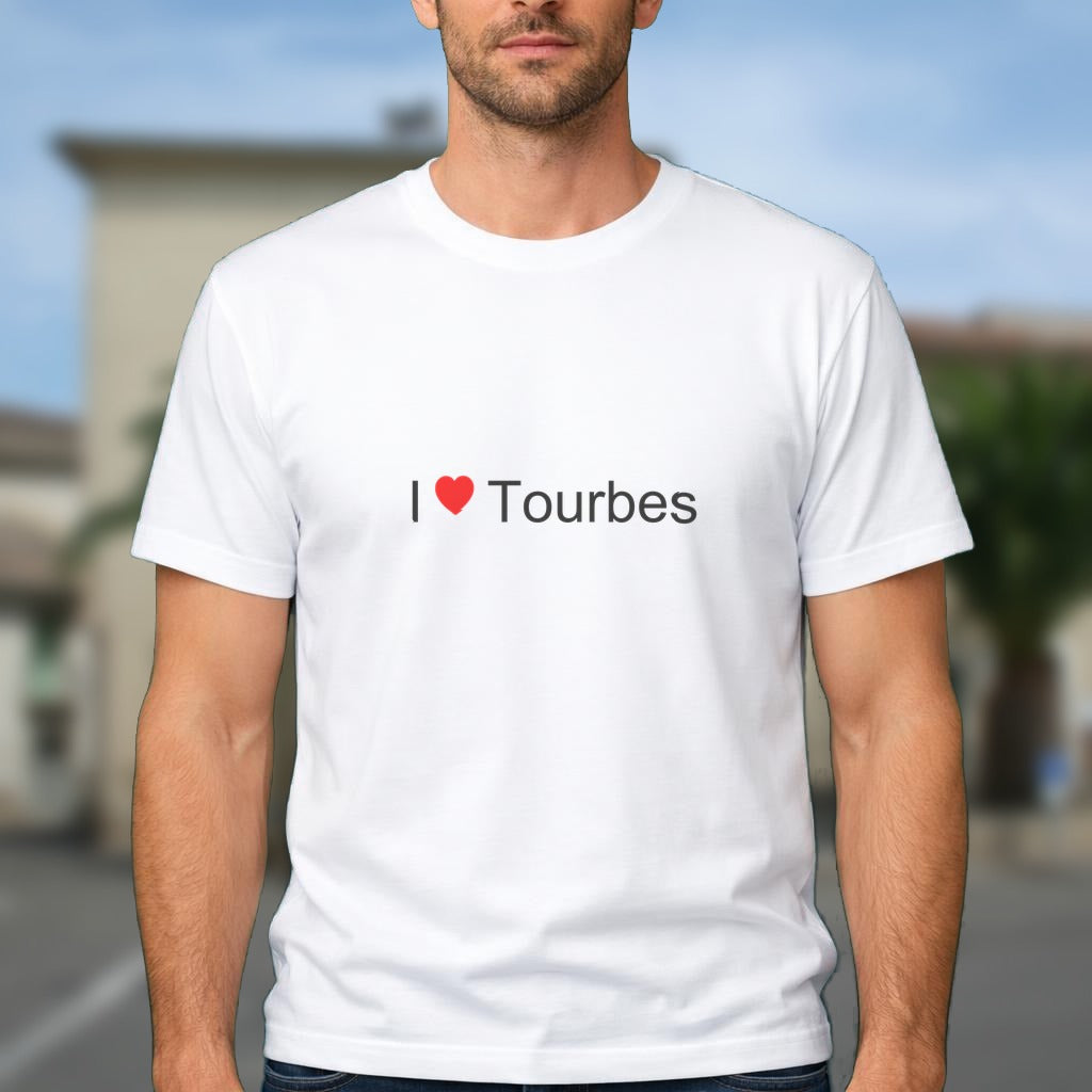 T-shirt I love tourbes